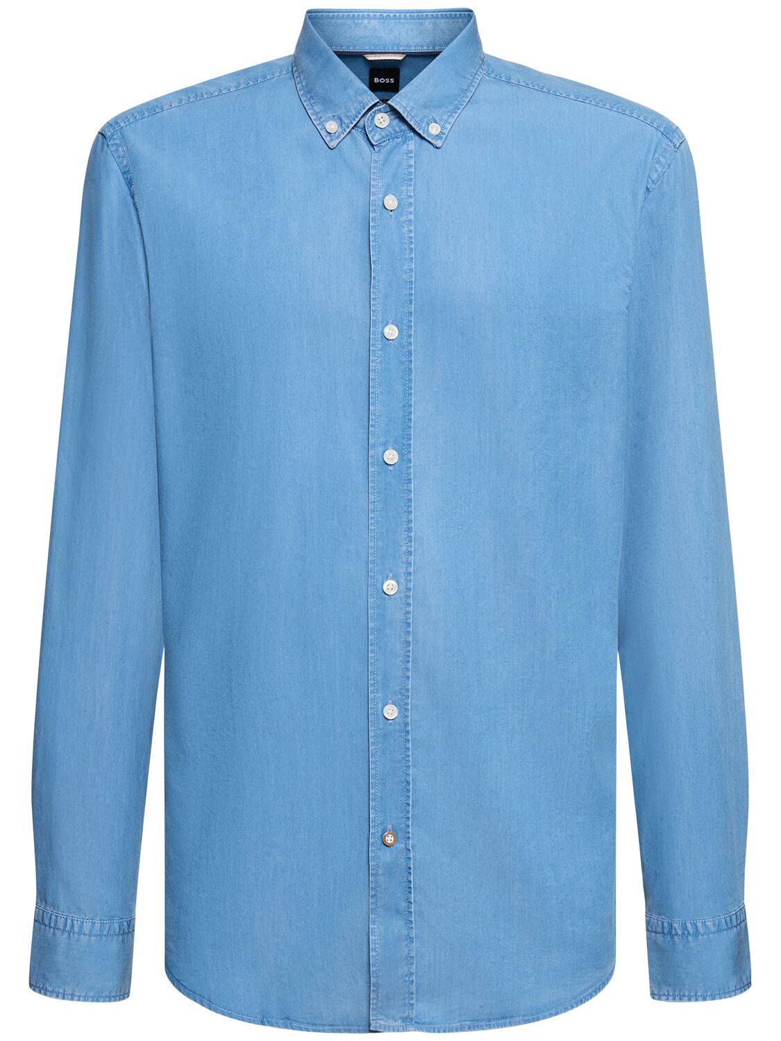 Hugo Boss Bright Blue Casual Fit Shirt With Button Down Collar 50513728 437
