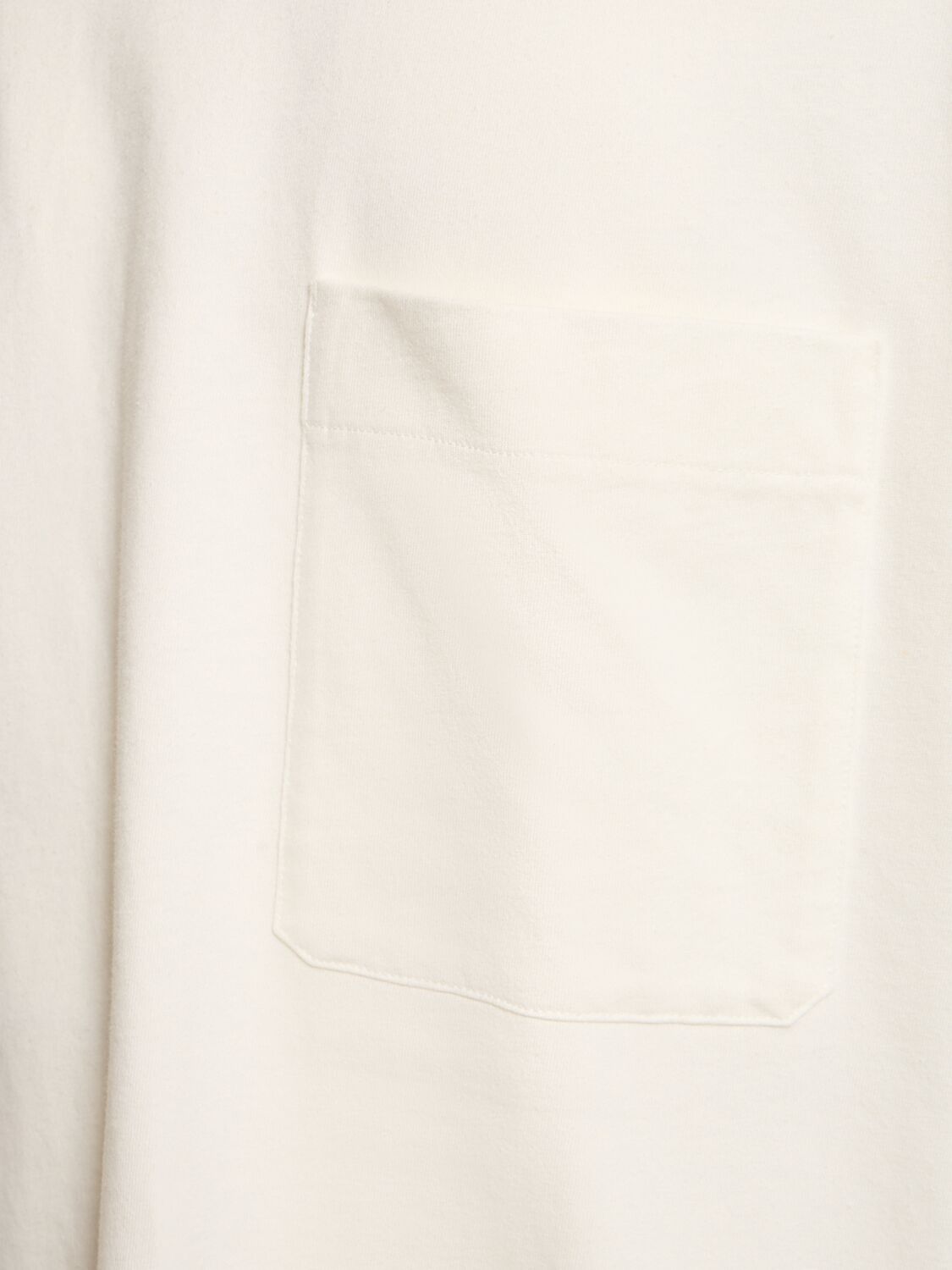 Shop Lemaire Boxy Cotton & Linen T-shirt In White