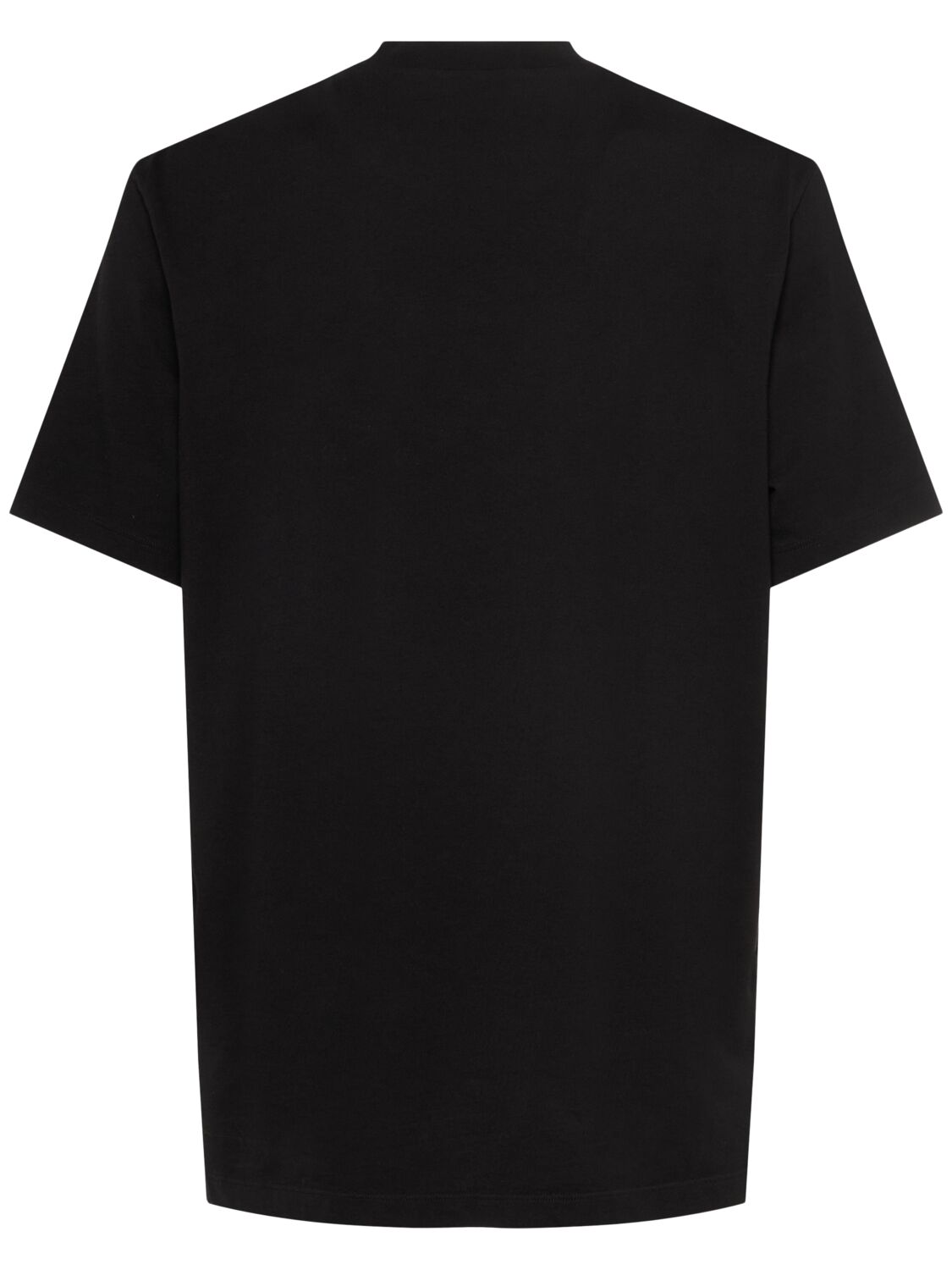 Shop Dsquared2 Regular Fit Micro Logo T-shirt In Black