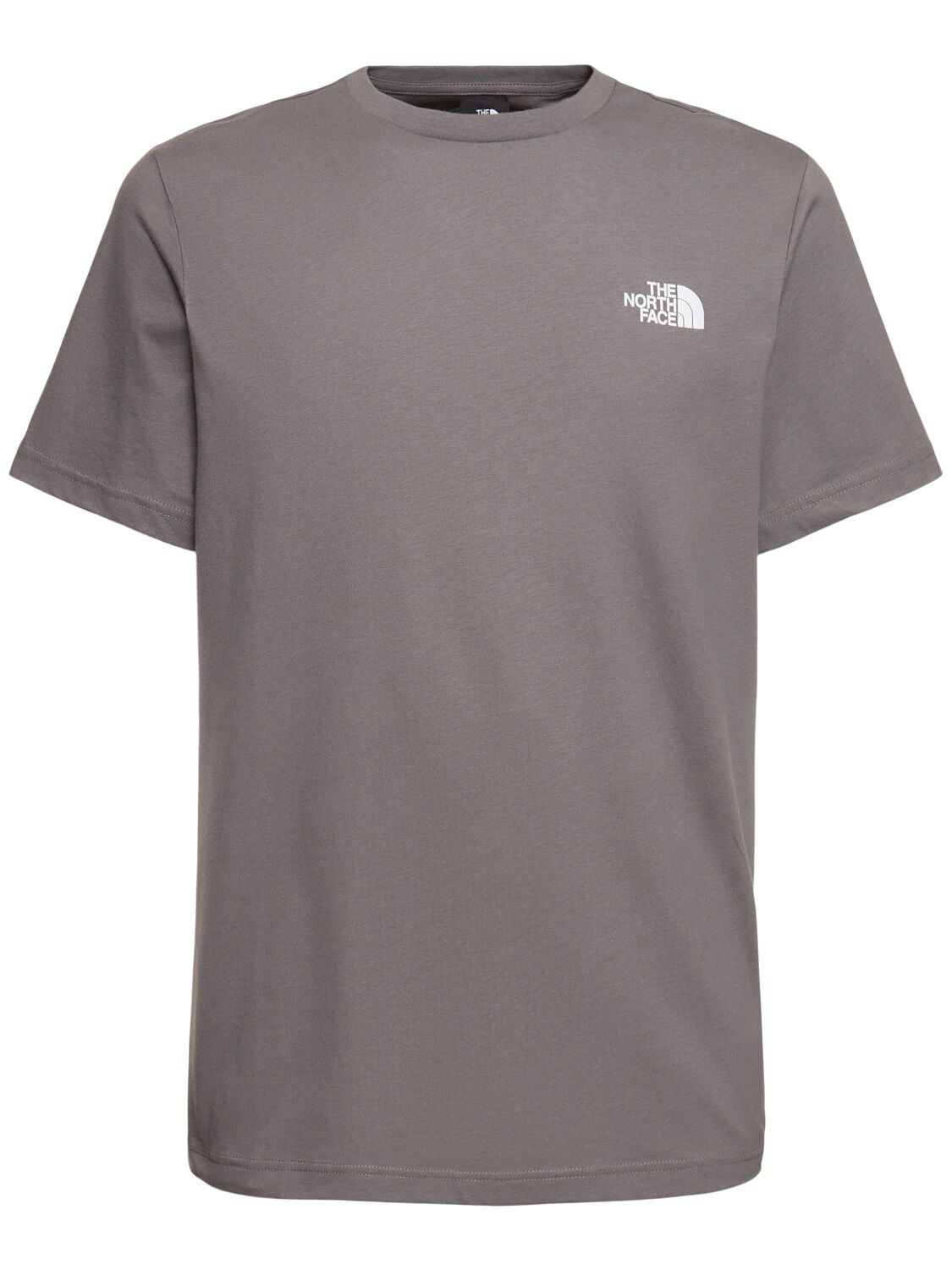 The North Face Printed Redbox T-shirt In Smoked Pearl
