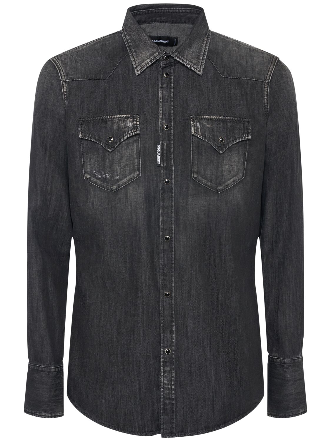 Image of Classic Denim Western Shirt