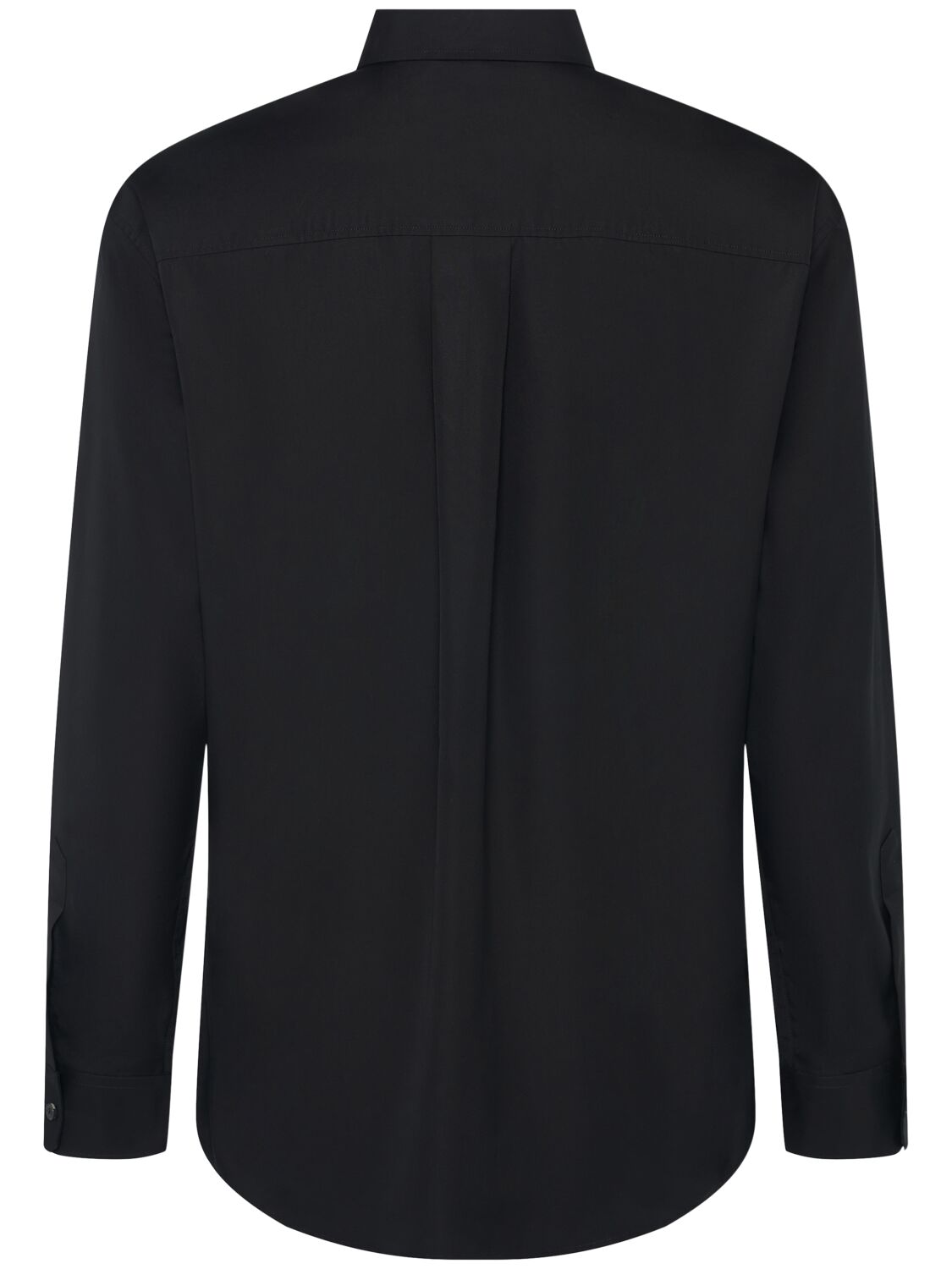 Shop Dsquared2 D2 Headquarter Dropped Shoulder Shirt In Black