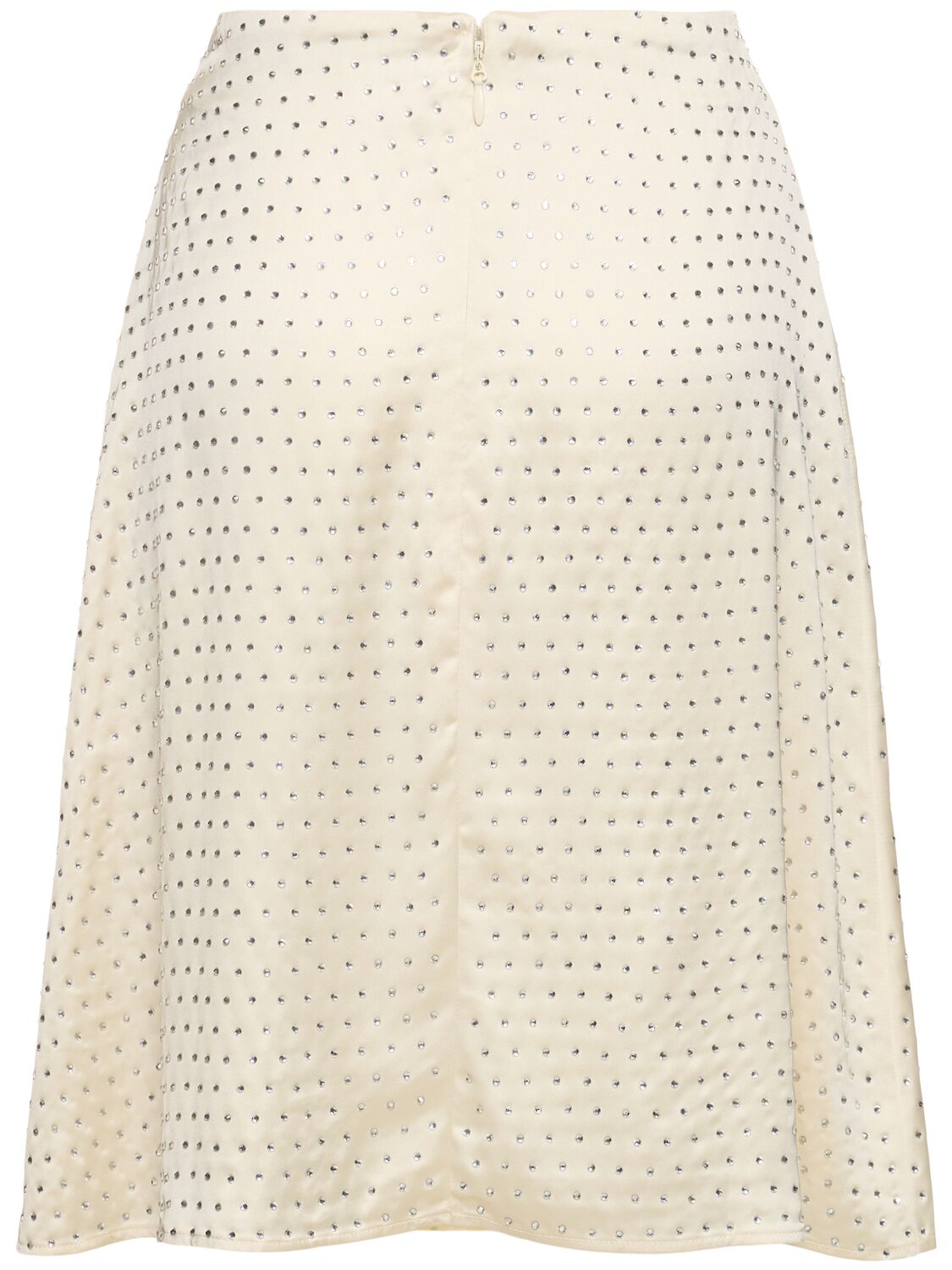 Shop Weworewhat Embellished Skirt In White