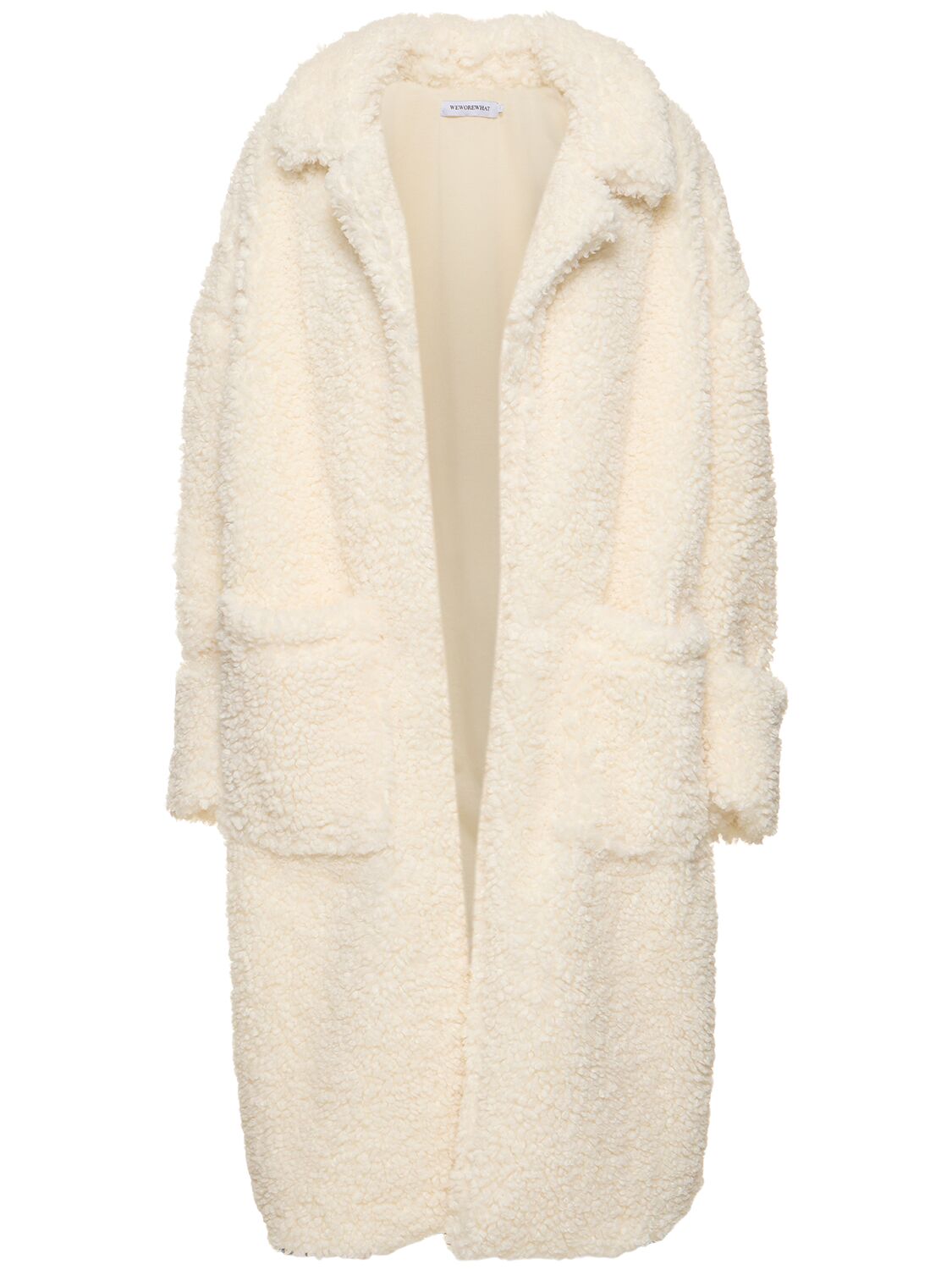 Image of Curly Faux Sherpa Coat