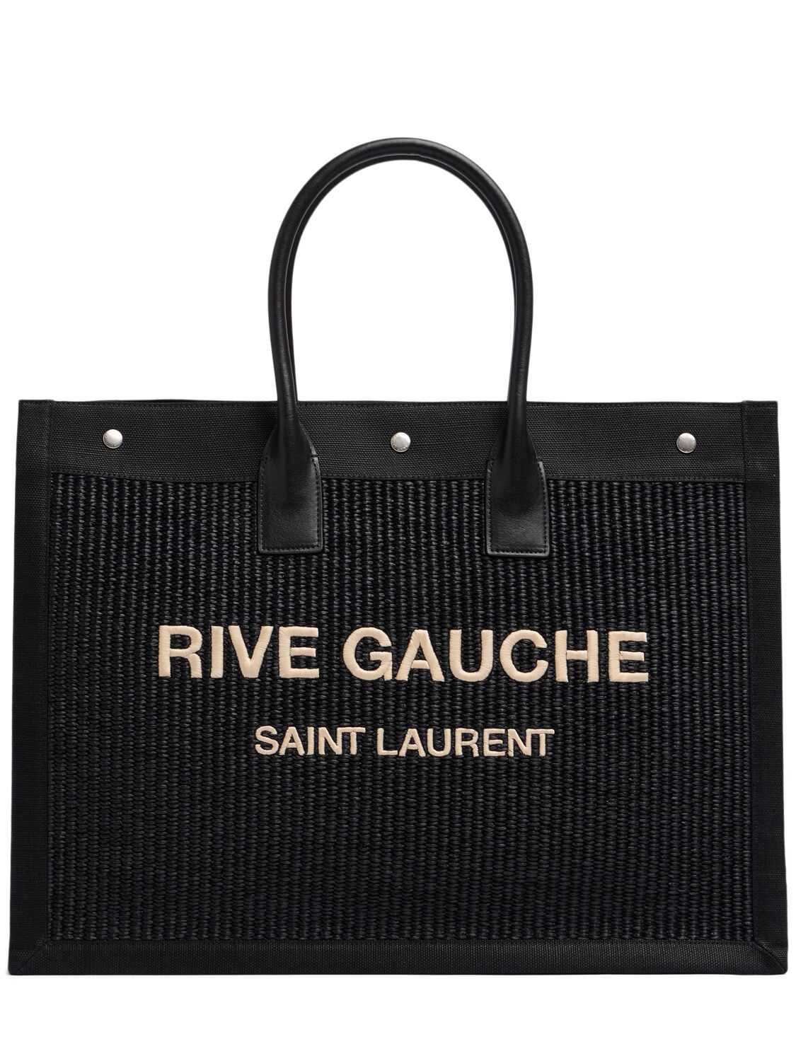 Rive Gauche Raffia Bag