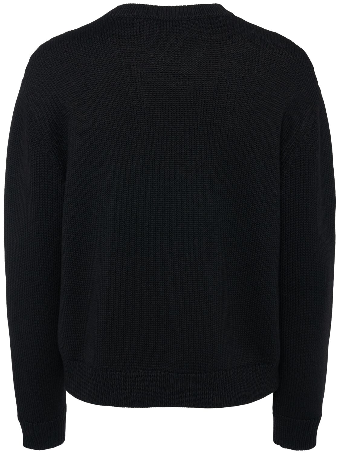 Shop Dsquared2 Crewneck Bear Logo Sweater In Schwarz