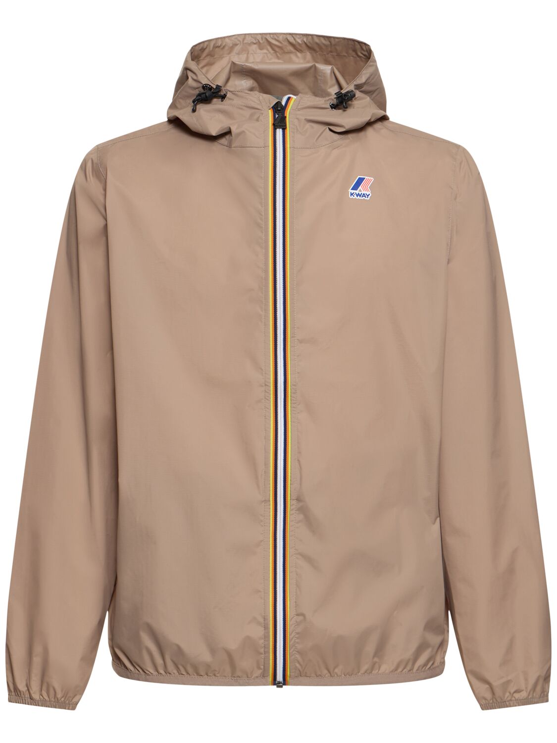 K-way Le Vrai 3.0 Claude Jacket In Beige Taupe