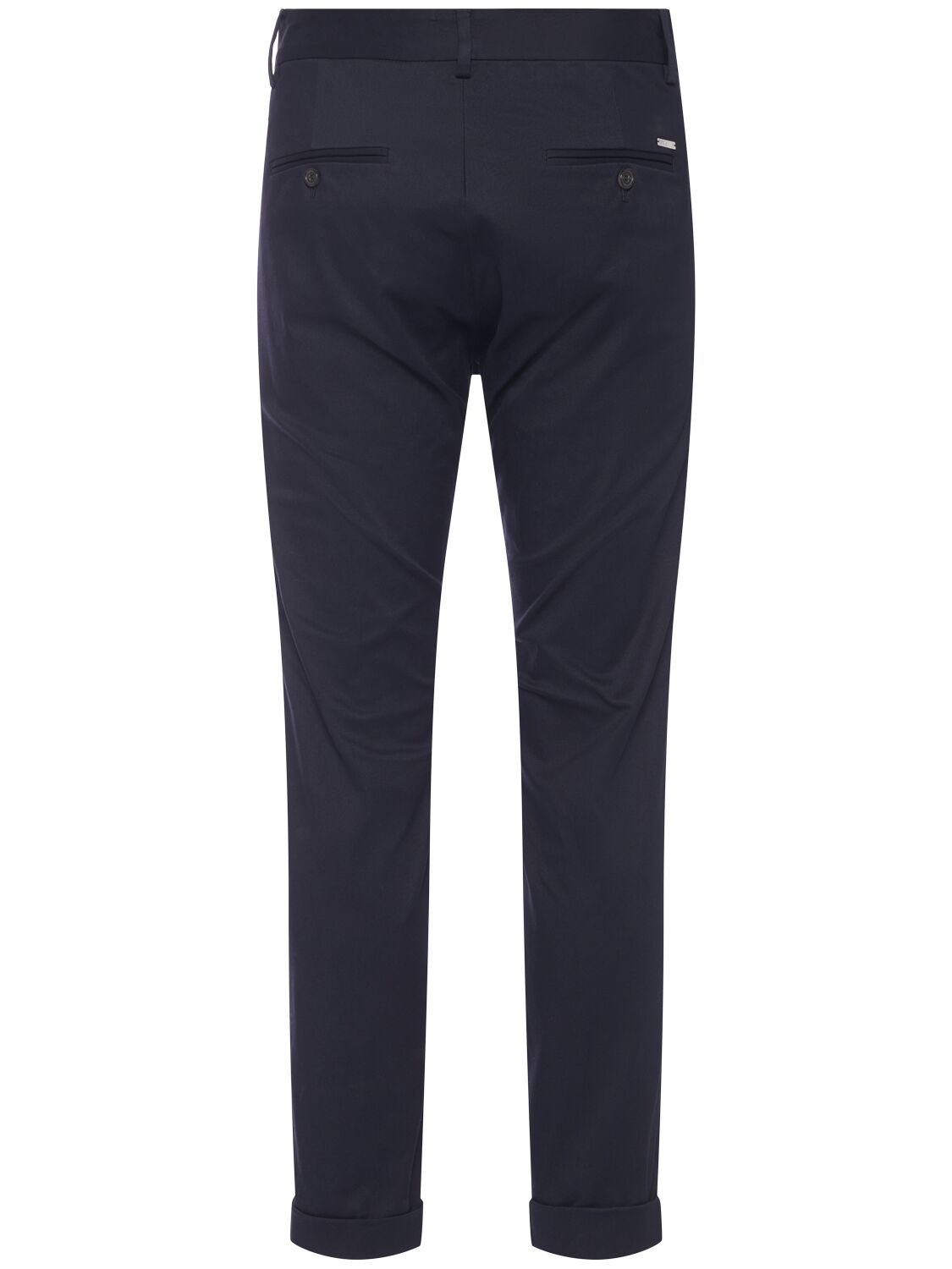 Shop Dsquared2 Cool Guy Stretch Cotton Pants In Blue