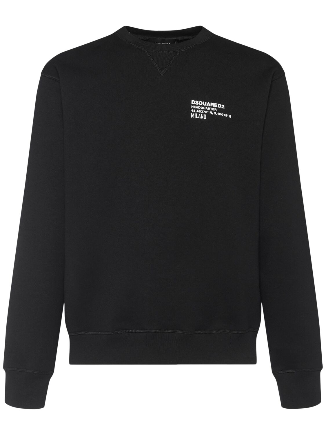 Dsquared2 Cool Fit Crewneck Sweatshirt In Black
