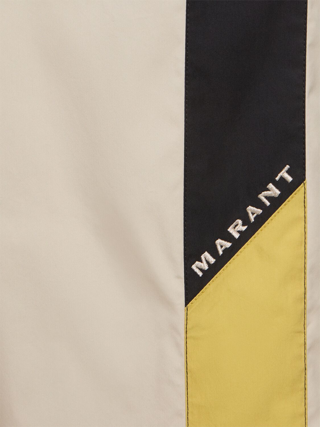 Shop Marant Bryton Cotton Blend Track Pants In White