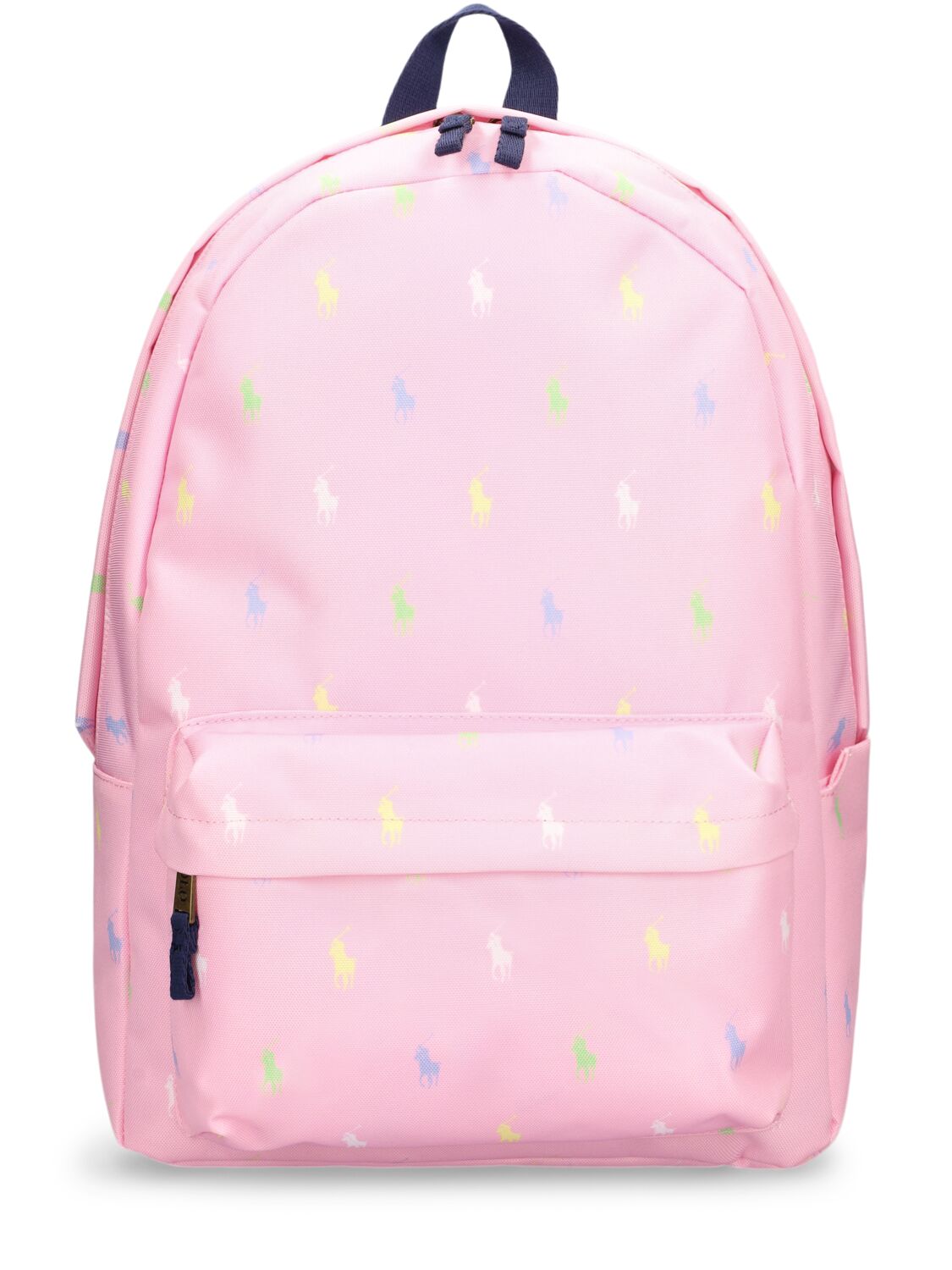 Ralph Lauren Kids' Logo Printed Tech Backpack In Pink