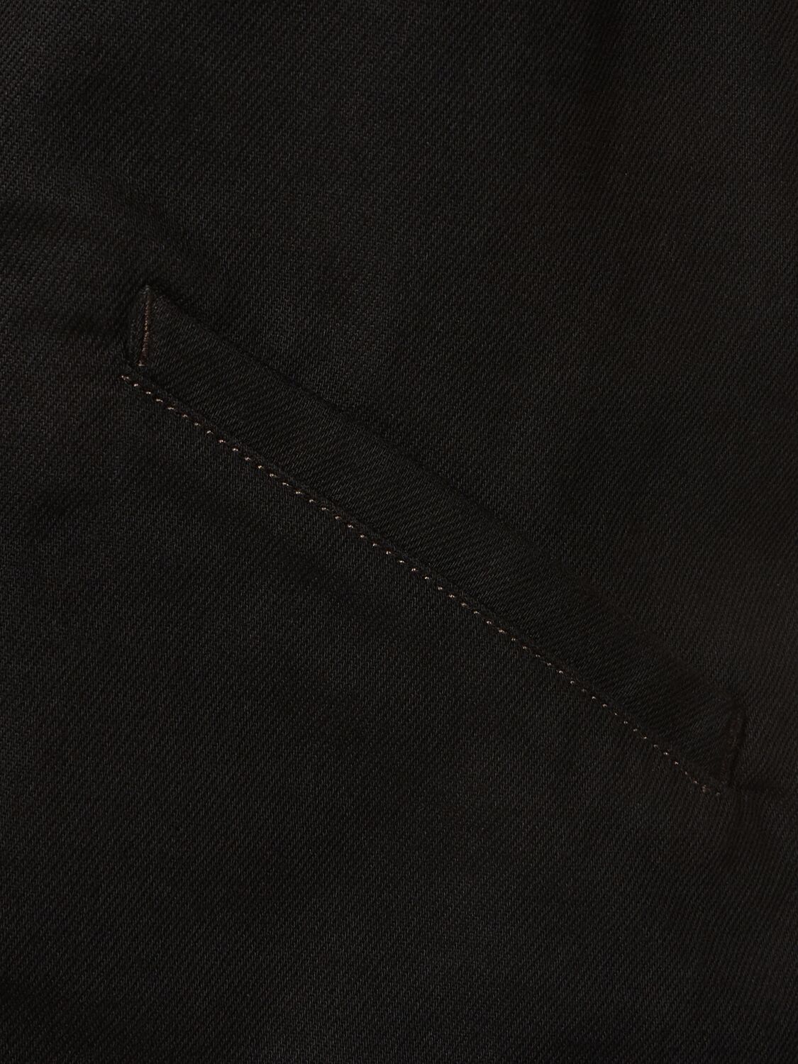 Shop Lemaire Cotton Vest In Black