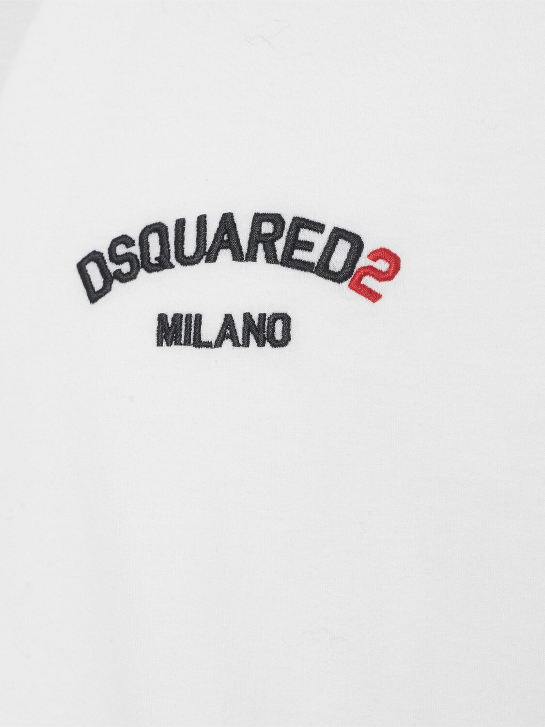 Shop Dsquared2 Regular Fit Logo T-shirt In White