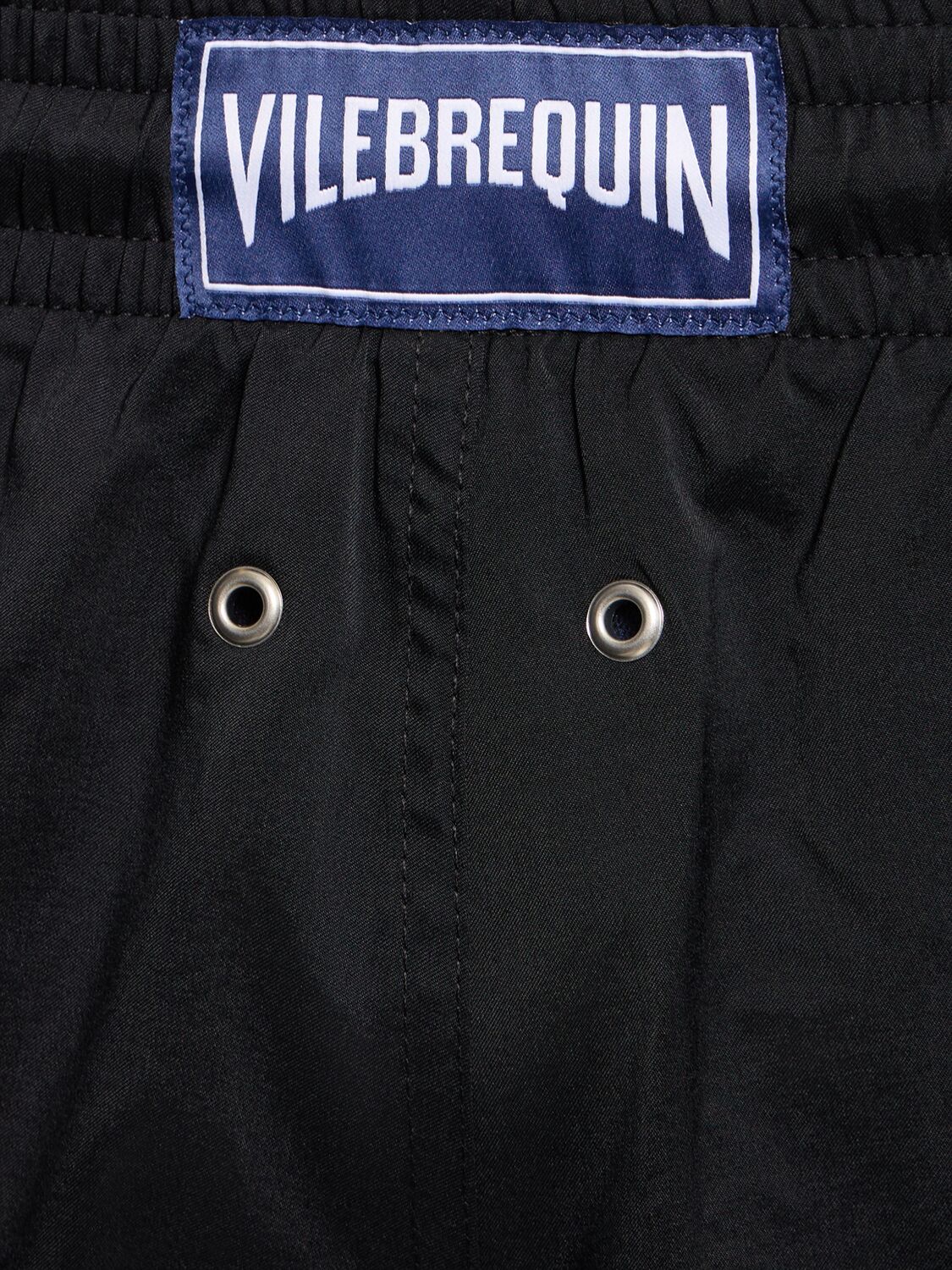 Shop Vilebrequin Man Stretch Tech Swim Shorts In 黑色