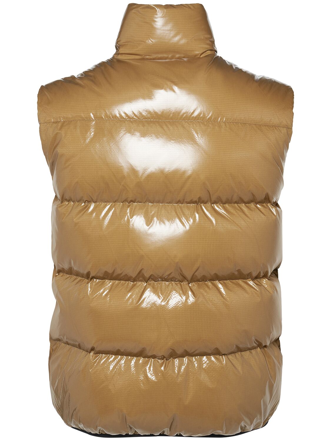 Shop Dsquared2 Ultra Light Ripstop Down Vest In Walnut