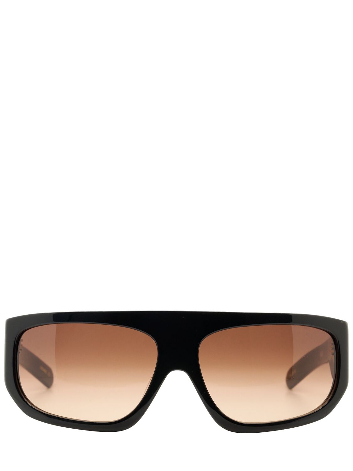 Flatlist Eyewear Farah Acetate Sunglasses W/gradient Lens In Black