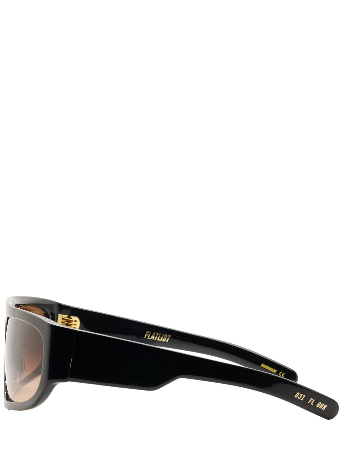 Shop Flatlist Eyewear Farah Acetate Sunglasses W/gradient Lens In Black