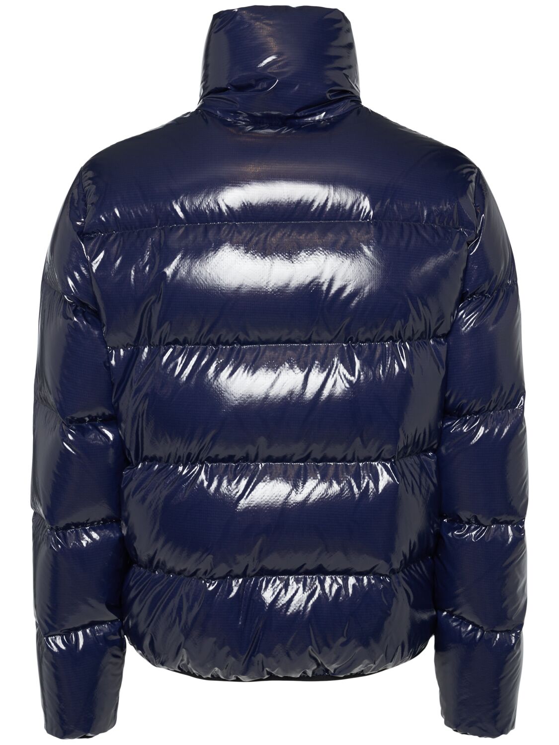 Shop Dsquared2 Ultra Light Ripstop Down Jacket In Navy