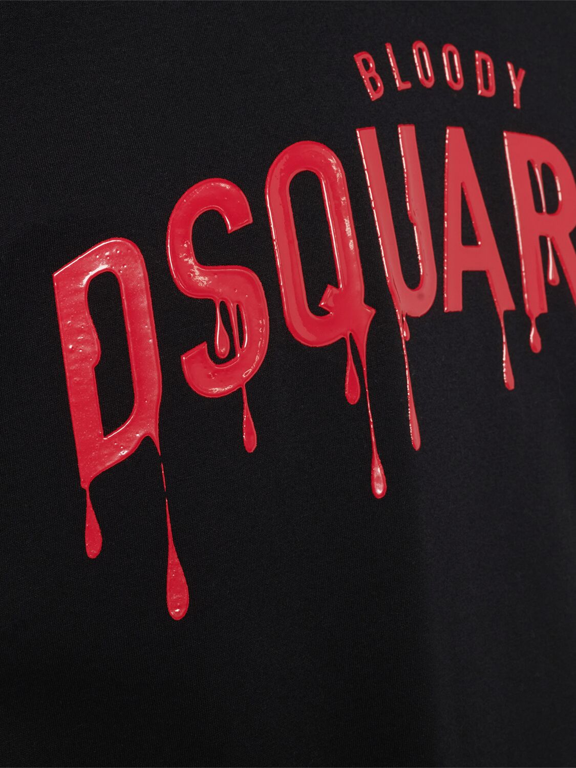 Shop Dsquared2 Cool Fit Bloody Logo T-shirt In Black