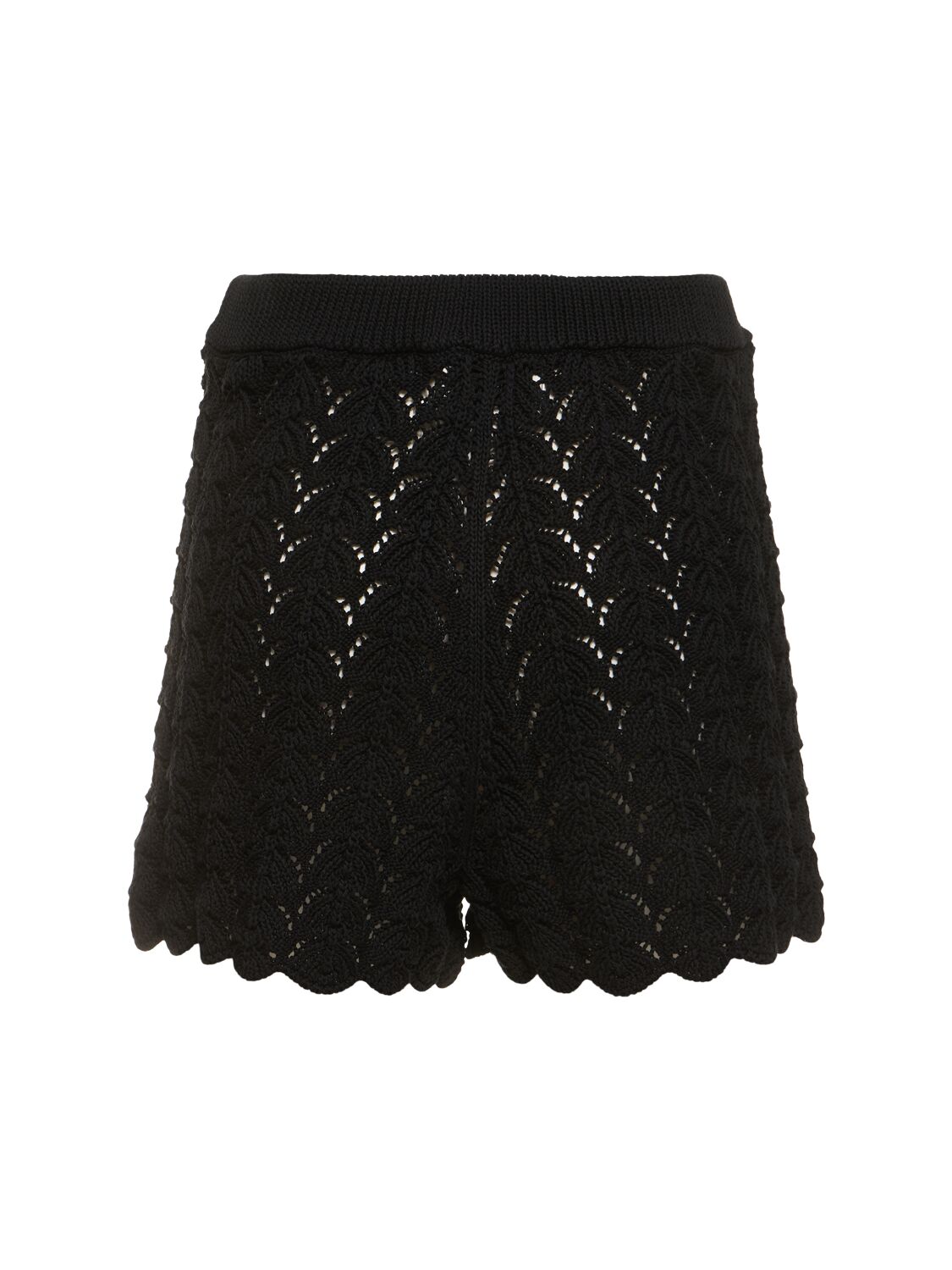 Shop Loulou Studio Tiran Cotton Shorts In Black