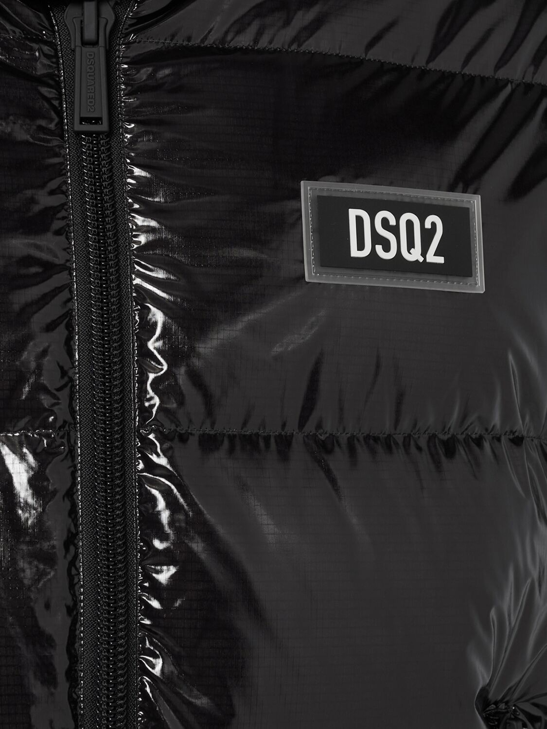 Shop Dsquared2 Ultra Light Ripstop Down Jacket In Black