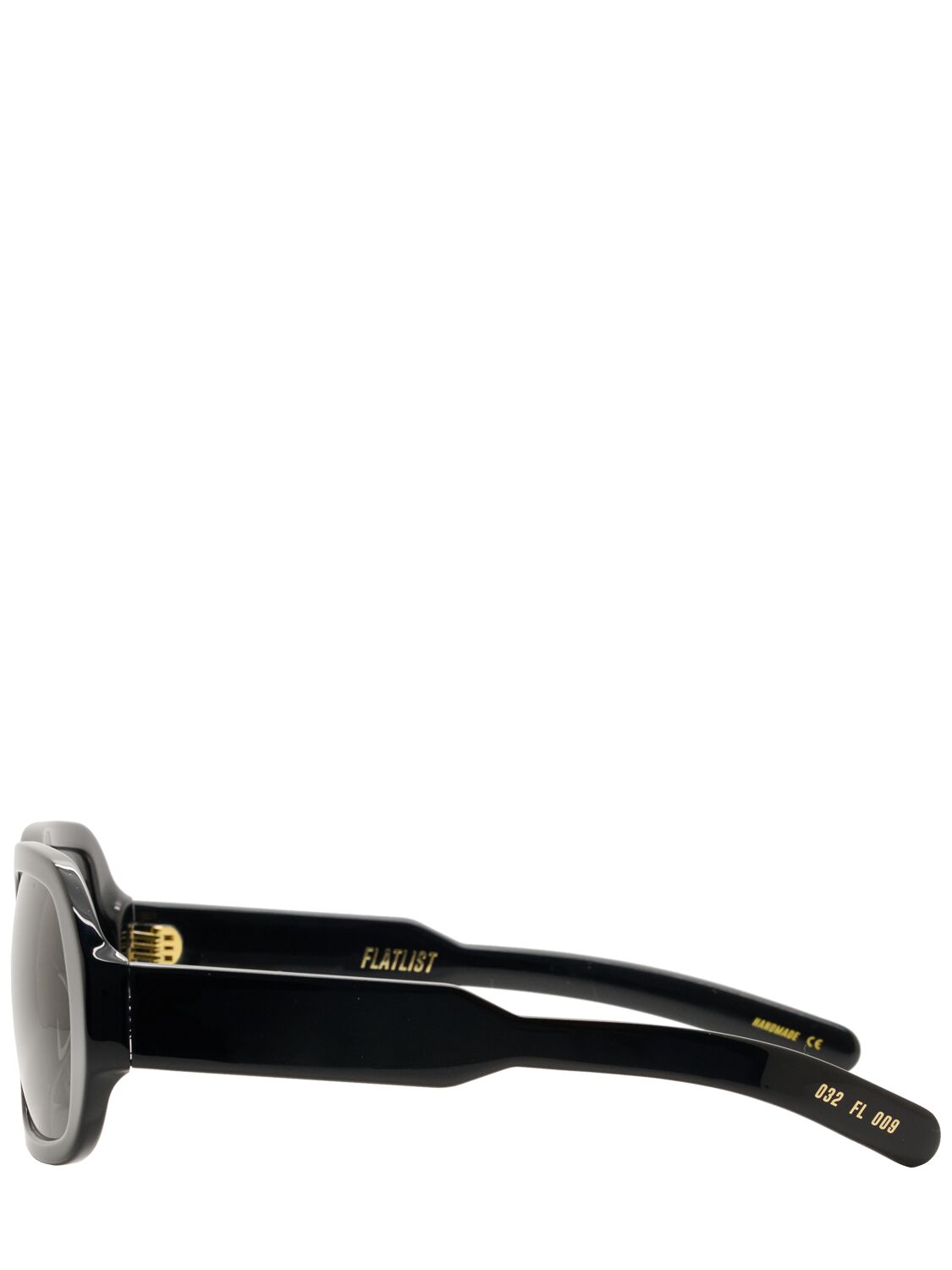 Shop Flatlist Eyewear Ford Acetate Sunglasses W/ Black Lenses
