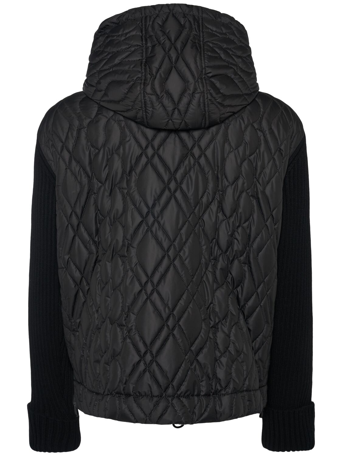 Shop Dsquared2 Hybird Sport Kaban Puffer Jacket In Black