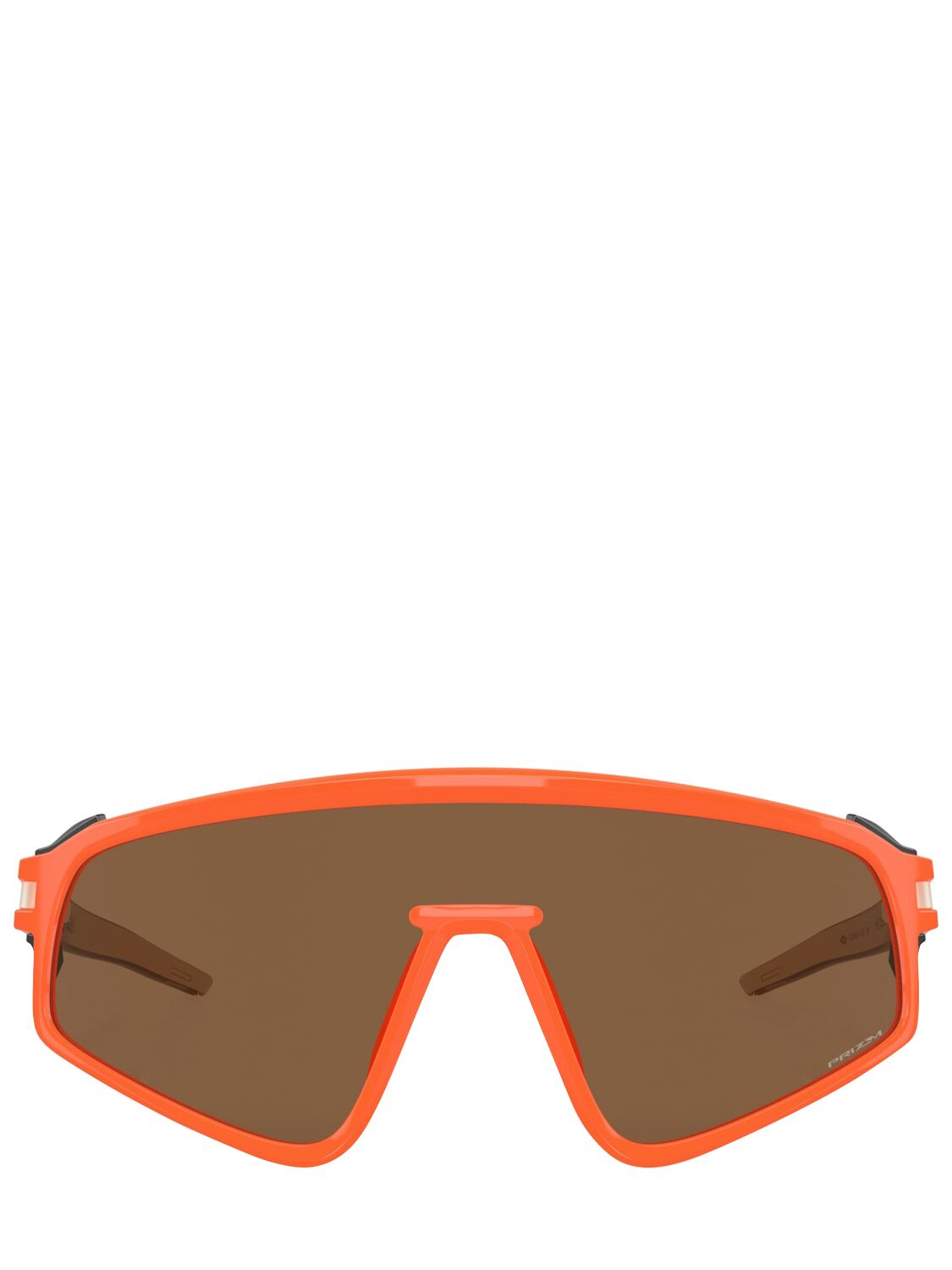 Oakley Latch Tm Panel Mask Sunglasses In Orange