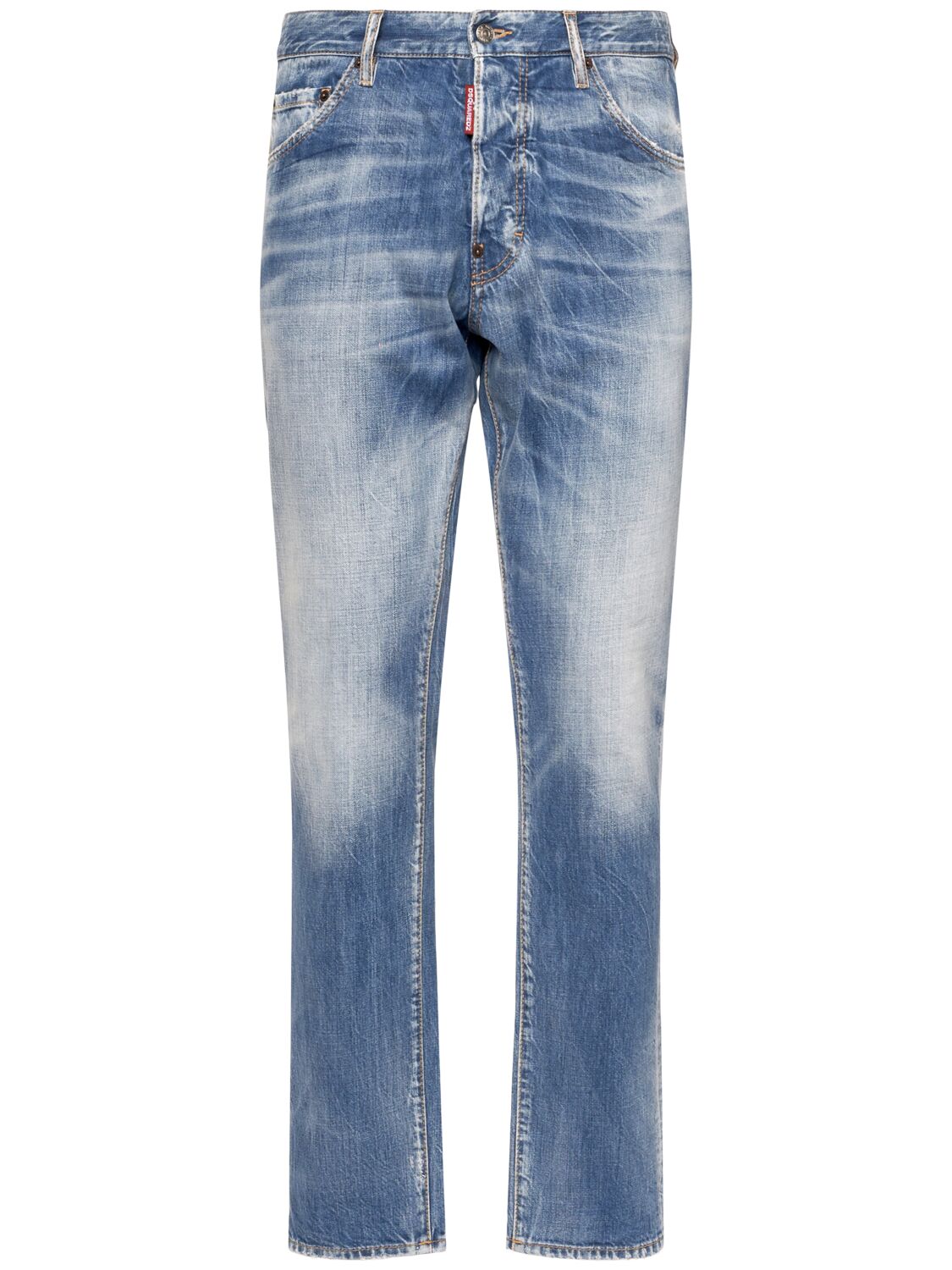 Dsquared2 Cool Guy Cotton Denim Jeans In Navy