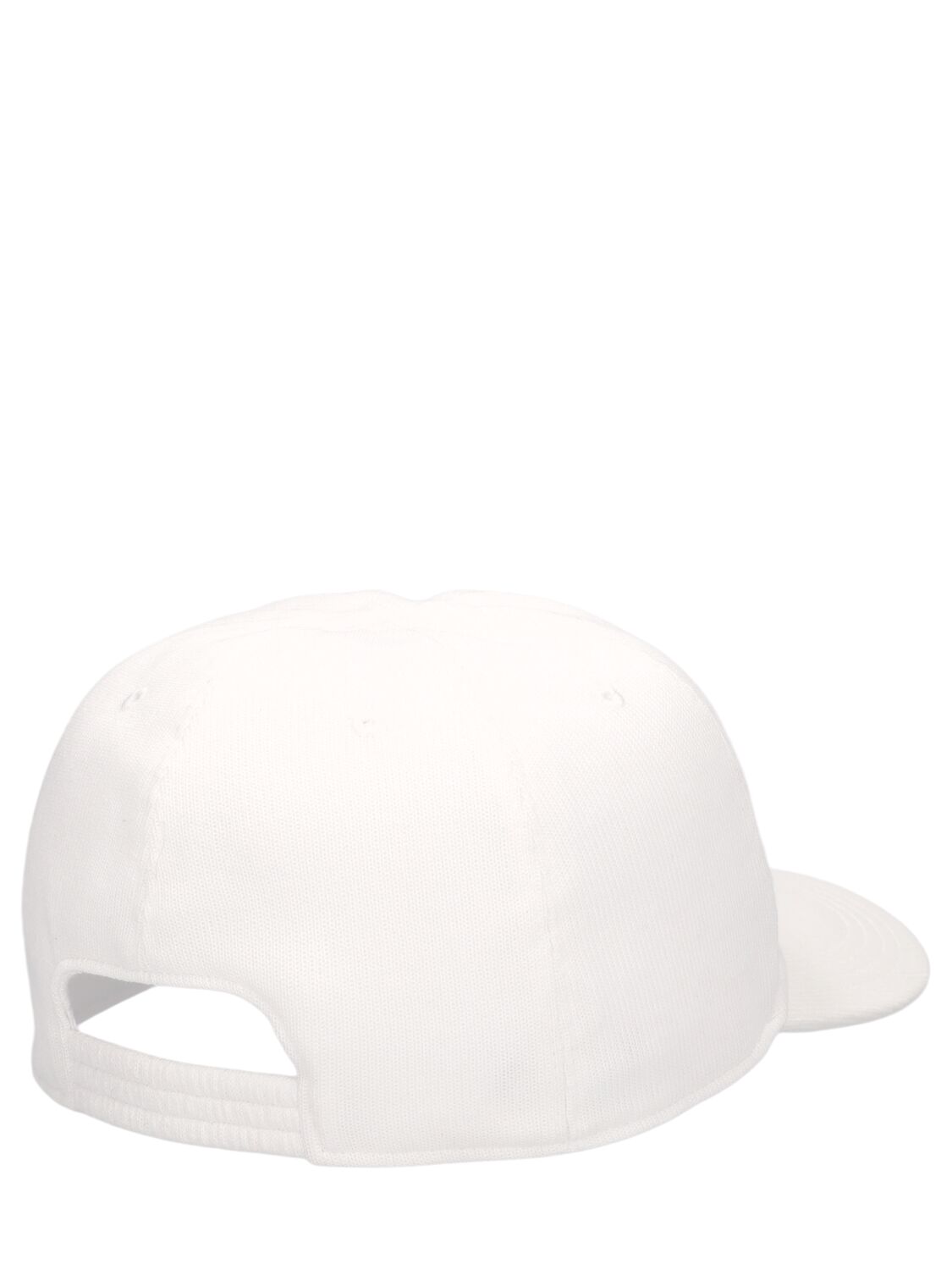 Shop Kiton Logo Cotton Baseball Hat In White