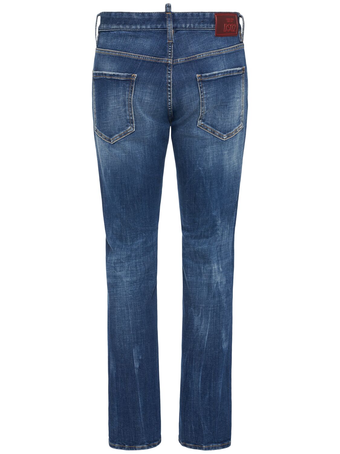 Shop Dsquared2 Cool Guy Cotton Denim Jeans In Navy