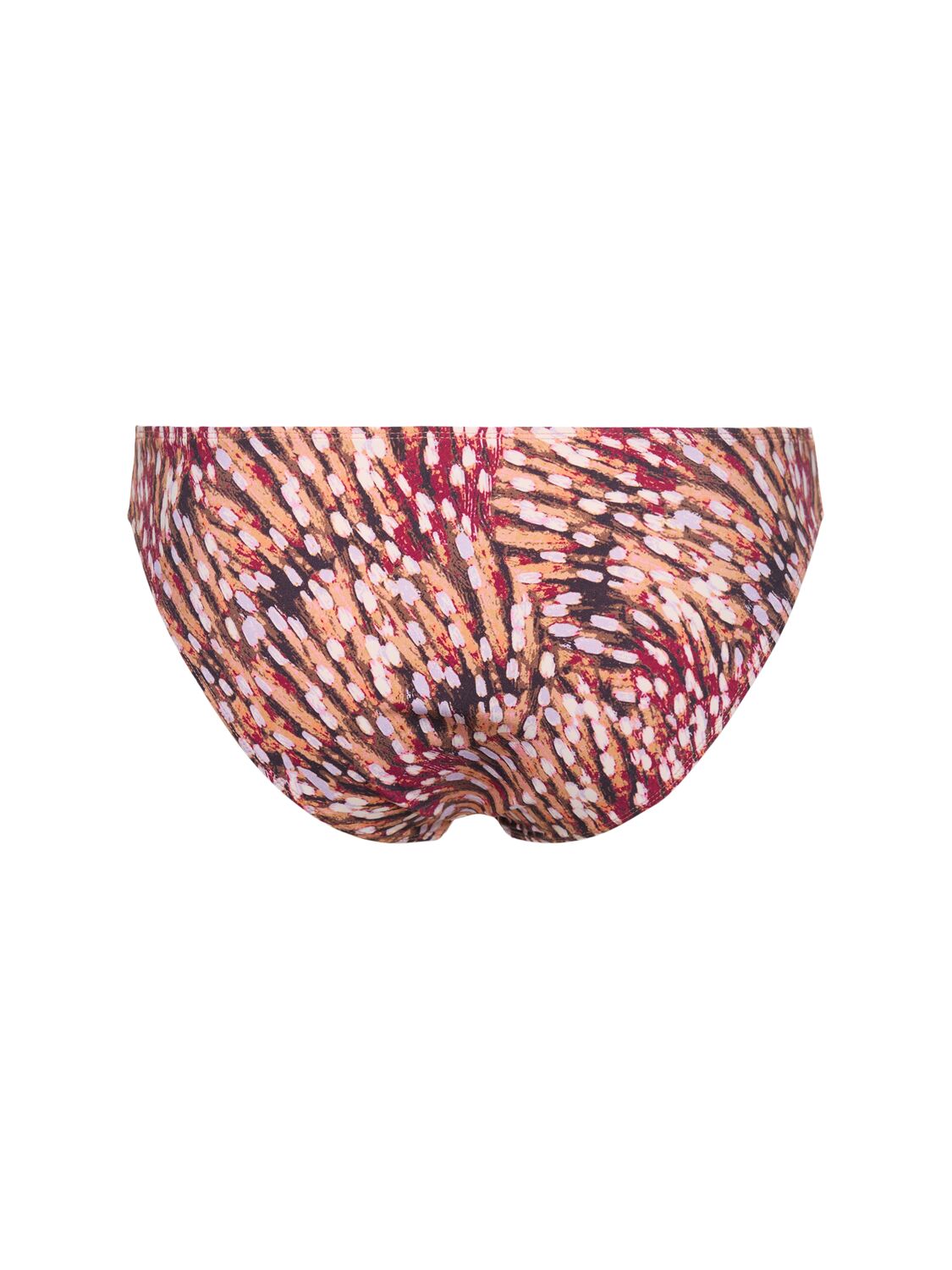 Shop Isabel Marant Saly Floral Bikini Bottom In Raspberry,multi