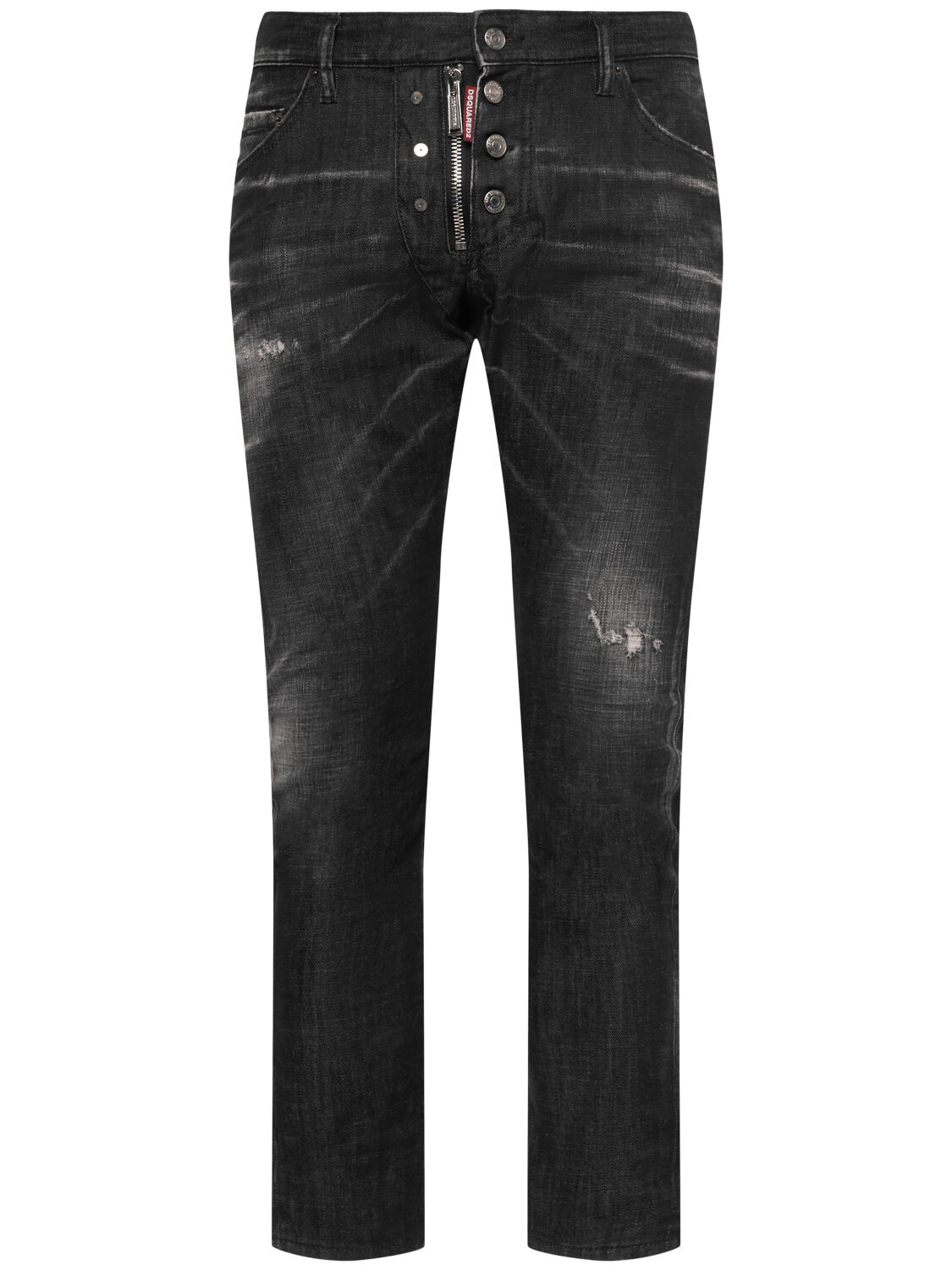 Sexy Twist Stretch Cotton Denim Jeans