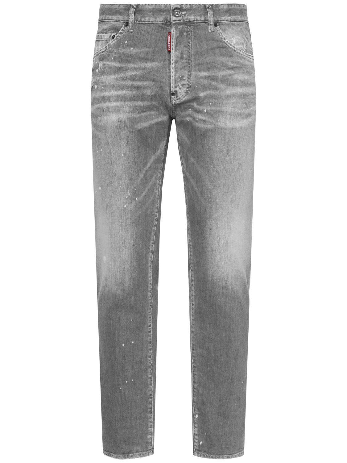 Dsquared2 Cool Guy Cotton Denim Jeans In Grey