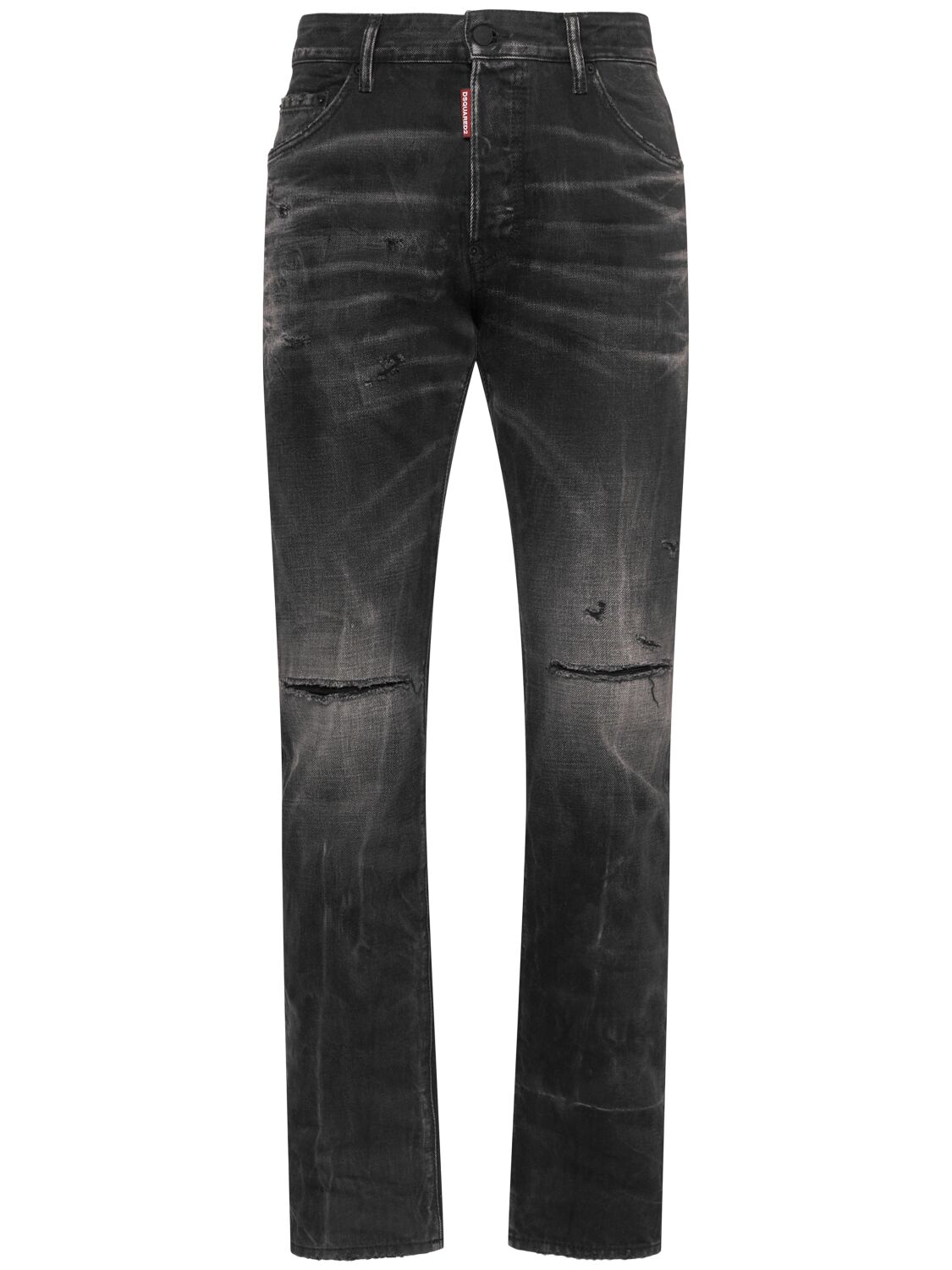 Dsquared2 Cool Guy Cotton Denim Jeans In Black