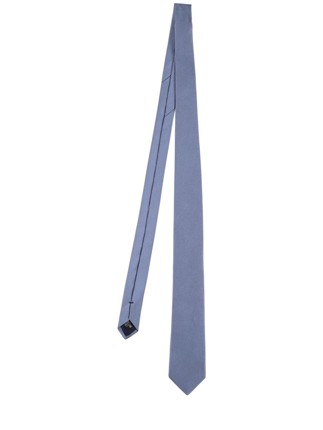Giorgio Armani 7cm Silk Tie In Blue