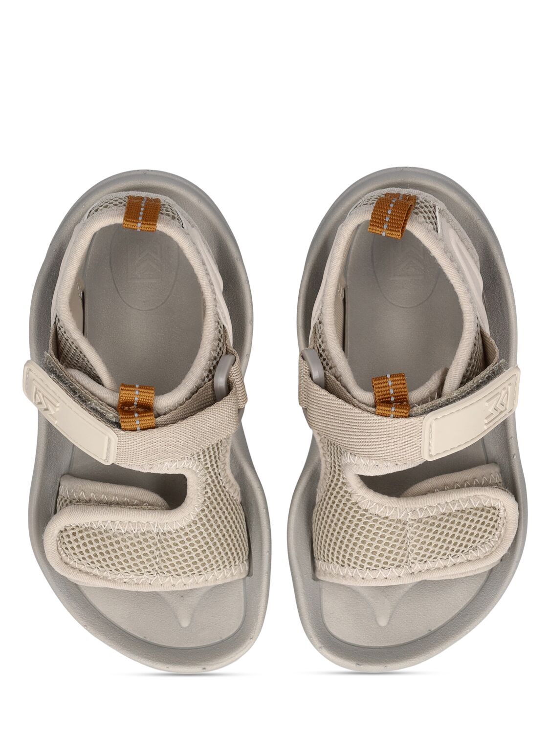 Shop Liewood Recycled Poly Sandals In Grey,multi