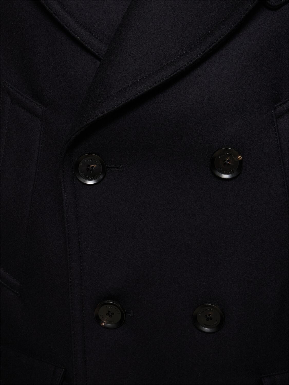 Shop Belstaff Milford Wool Blend Peacoat In Ink Blue