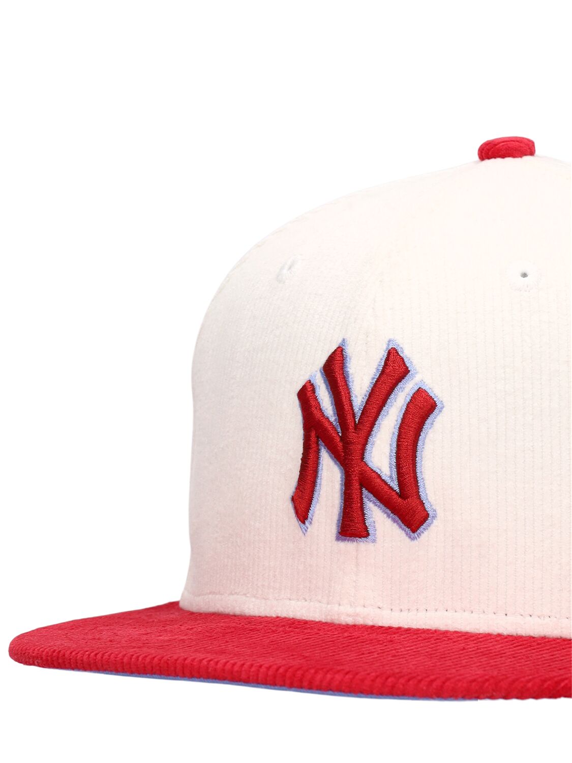 Shop New Era Ny Yankees 59fifty Cap In Beige,red