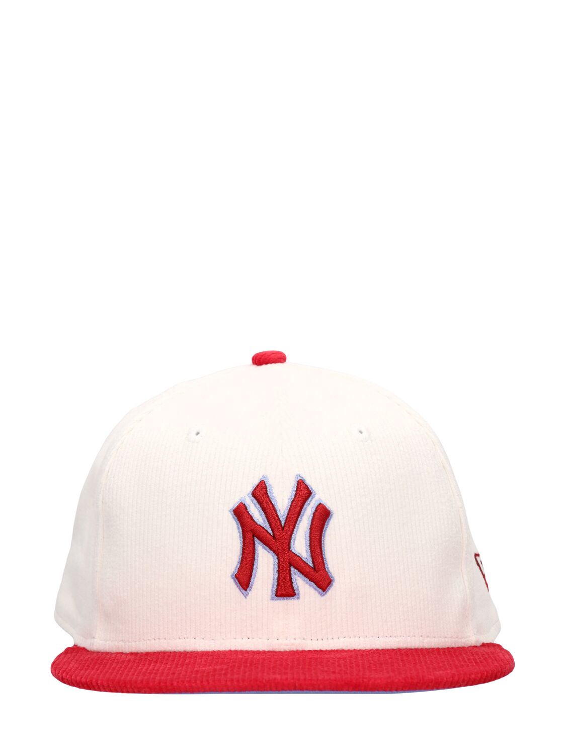 New Era Ny Yankees 59fifty Cap In Beige,red