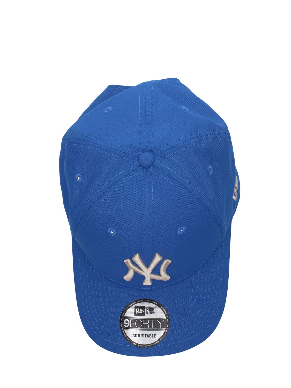 Shop New Era Ny Yankees Repreve 9forty Tech Cap In Blue,beige