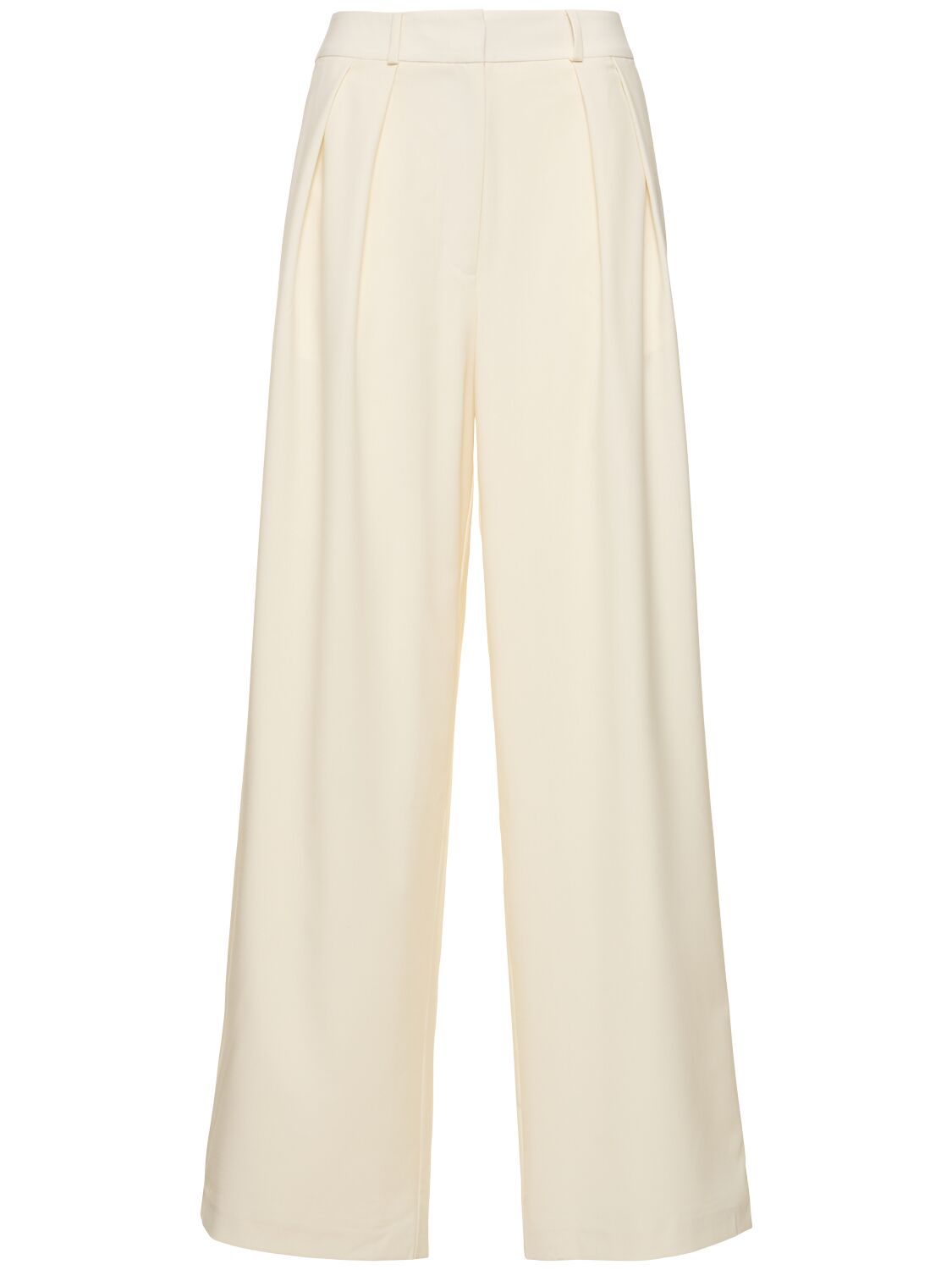 Pantalon En Viscose Mélangée À Plis Ripley - THE FRANKIE SHOP - Modalova