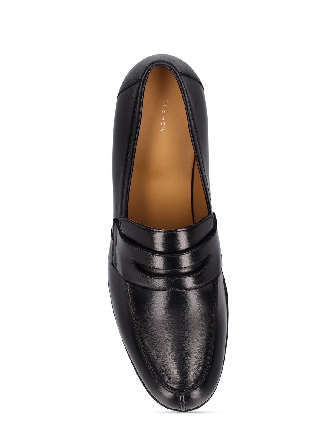Shop The Row 45mm Vera Leather Loafers In Black