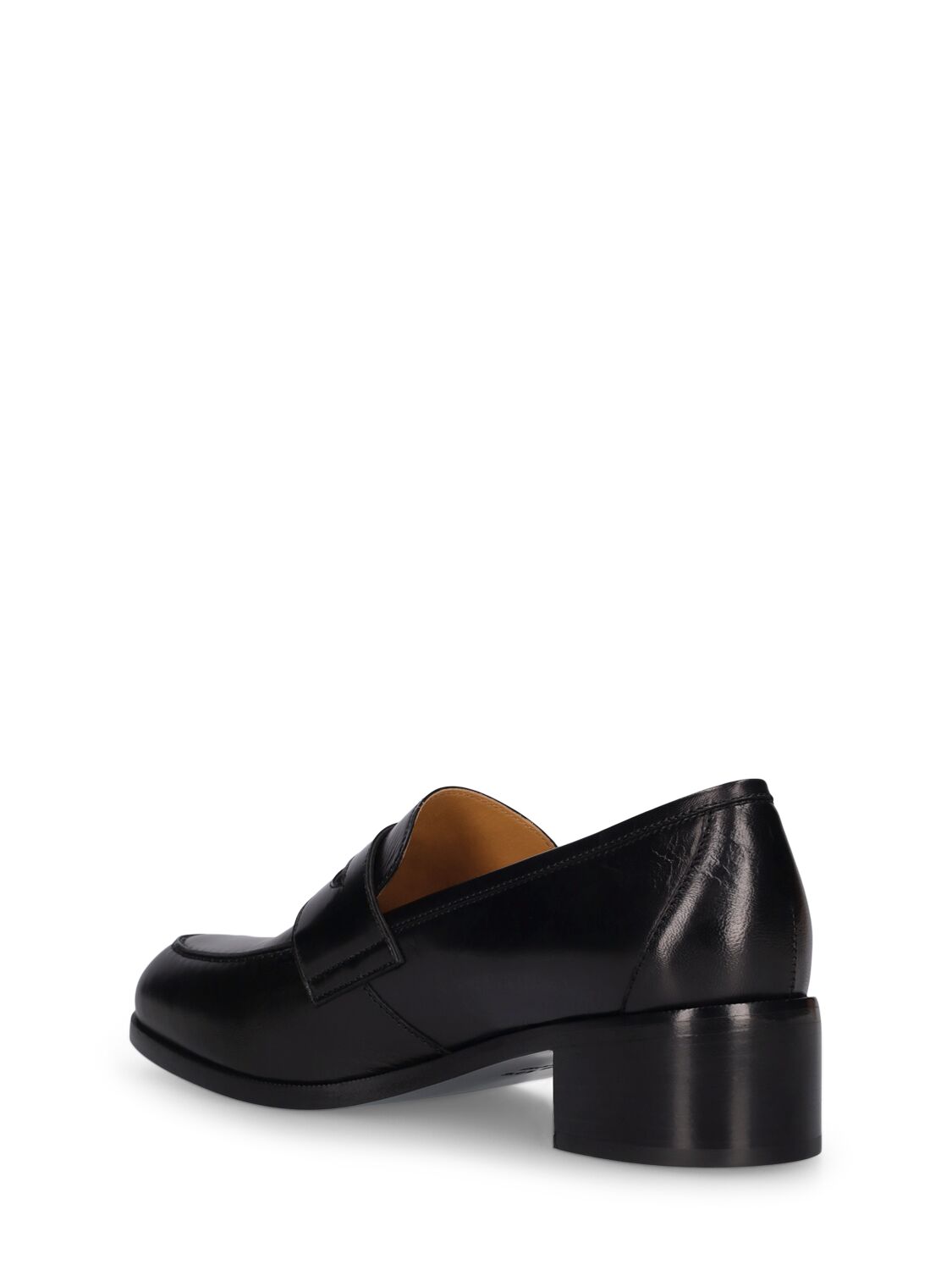 Shop The Row 45mm Vera Leather Loafers In Black