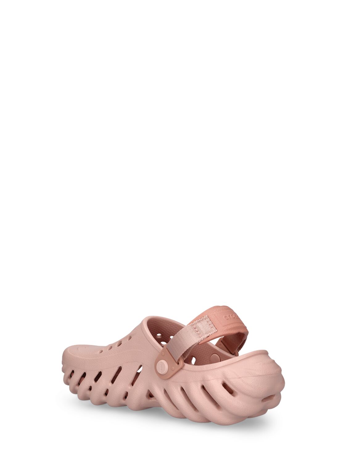 Shop Crocs Echo Clogs In Pink