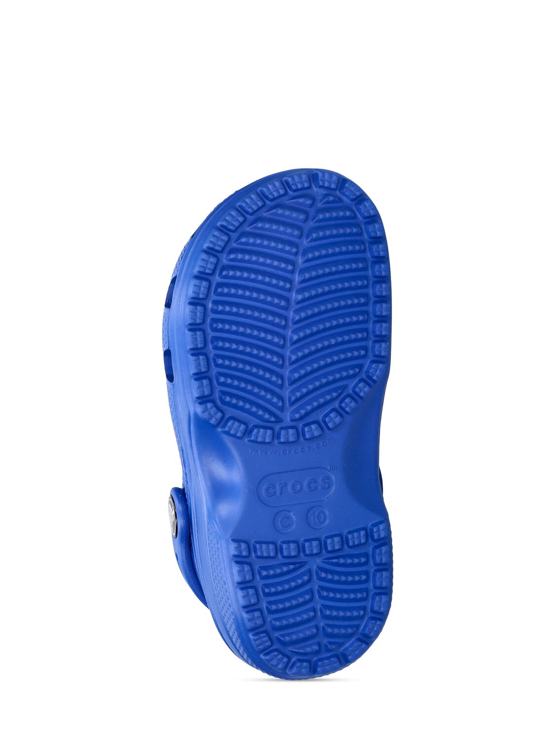Shop Crocs Classic Clog Rubber  In Blue
