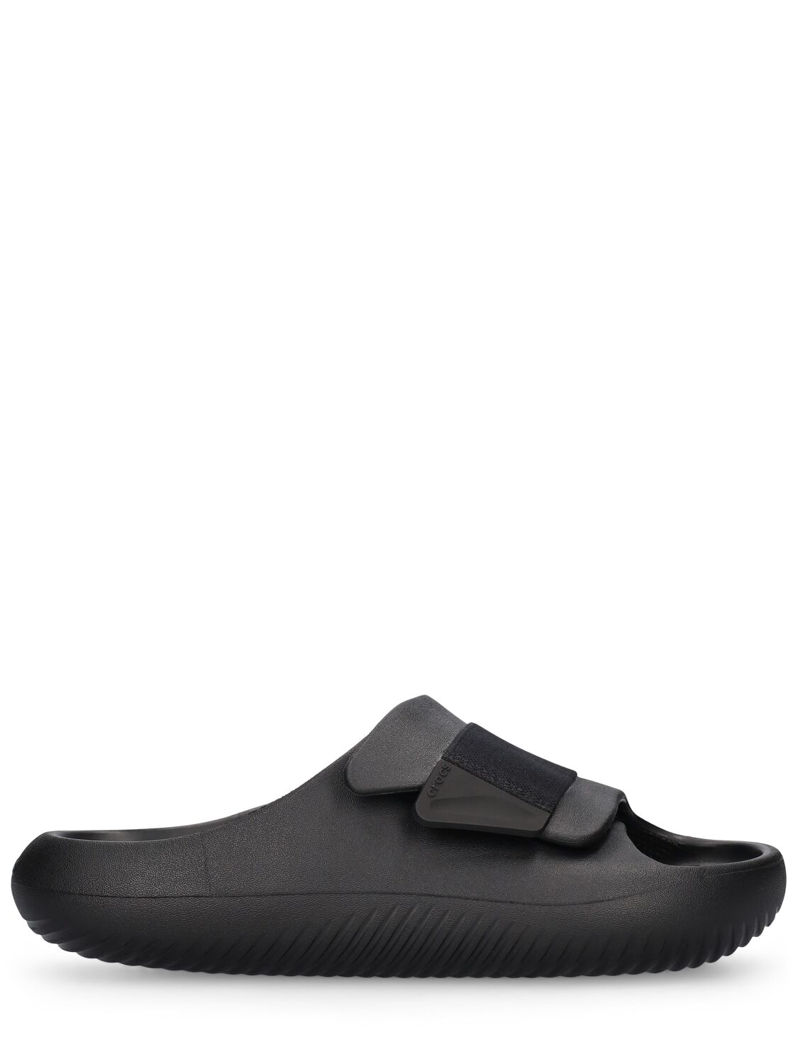 Crocs Mellow Luxe Slides In 黑色
