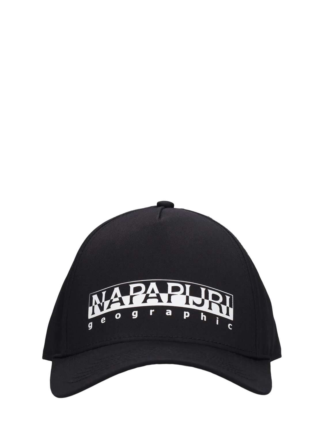 Napapijri F-box Logo科技织物棒球帽 In Black