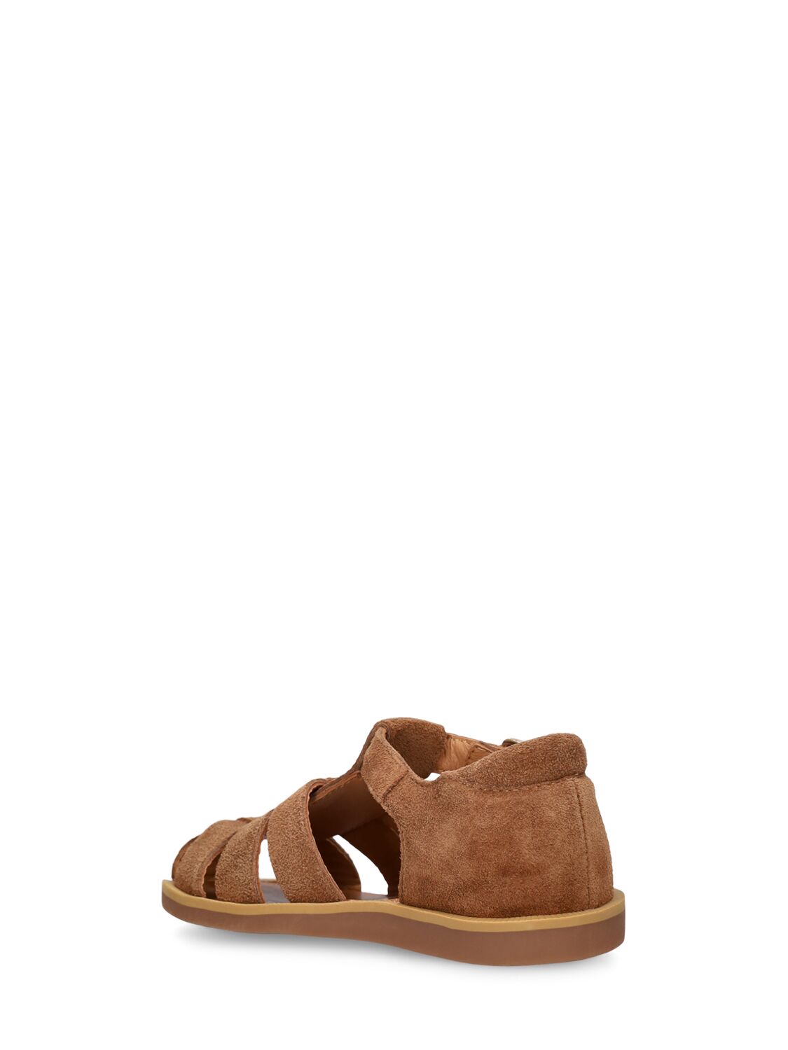 Shop Pom D'api Velours Sandals In Brown