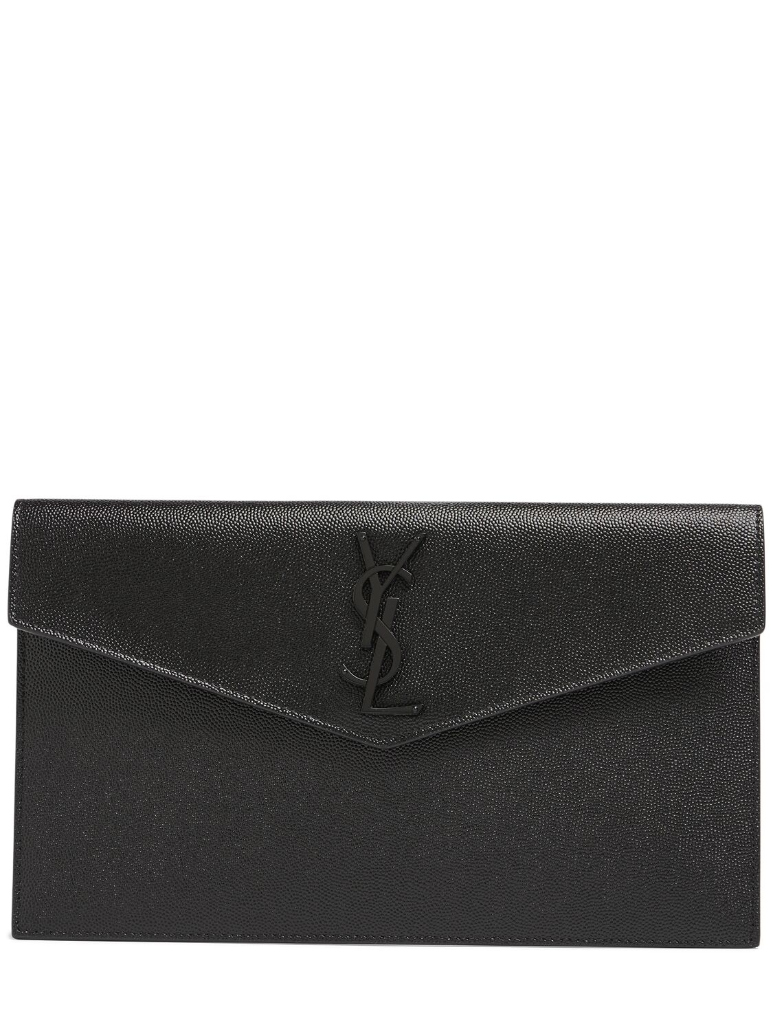 Uptown Leather Clutch